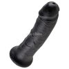 King Cock 8 suction cup dildo 20cm black