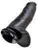 King Cock 10 dildo w. balls black