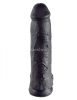 King Cock 10 dildo w. balls black