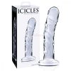 Icicles No. 62 - péniszes üveg dildó