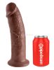 King Cock 10 tapadótalpas dildó 25cm latino