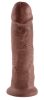 King Cock 10 tapadótalpas dildó 25cm latino