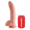 King Cock herés dildó 23cm natúr