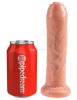 King Cock 7 fitymás  dildó 18cm