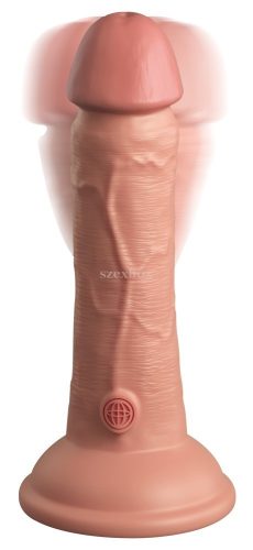 King Cock Elite tapadótalpas, élethű vibrátor 15cm