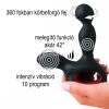 Massager akkus, rádiós, forgó, melegítős prosztata vibrátor