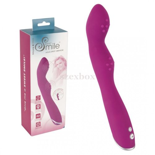 Smile flexible A and G-spot vibrator