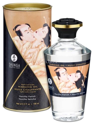 Shunga melegítő hatású masszázsolaj vanília 100ml