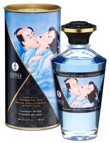 Shunga melegítő hatású masszázsolaj kókusz 100ml