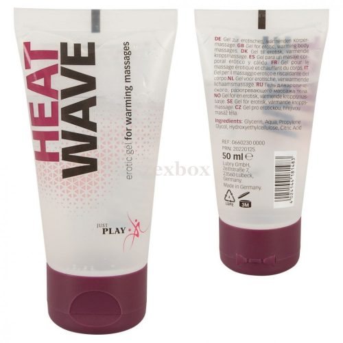 Just Play warming water-based lubricant 50ml