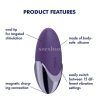 Satisfyer Purple Pleasure akkus csiklóvibrátor