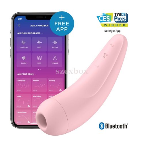 Satisfyer Curvy 2+ csiklóizgató vibrátor