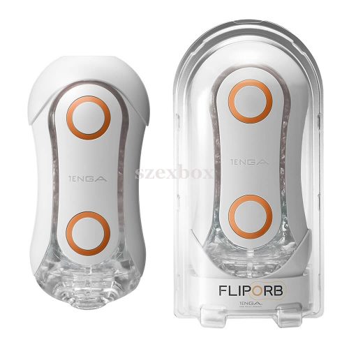 Tenga Flip Orb Crash masturbator orange