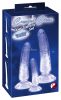 Crystal Clear Anal Trainer Dildo Set