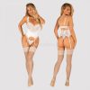 Obsessive Amor Blanco fűzős corset és tanga