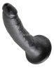 King Cock fekete dildó 18cm