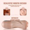 SzexBox cordless suction, vibrating mouth masturbator