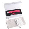 Cotoxo Dolphin & baby - rechargeable vibrator with tickle lever red