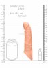 RealRock Penis Sleeve 8 péniszköpeny 21cm