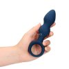 anal plug with grip ring - large