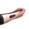 Rosy Gold Wand Curve Vibrating Massager