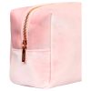 Vush velvet storage bag pink