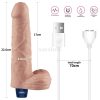 Realistic rechargeable vibrator 22cm