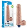 Realistic rechargeable vibrator 22cm